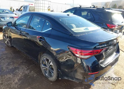 2022 Nissan Sentra Sv Xtronic Cvt z USA, uszkodzony, nr VIN 3N1AB8CV2NY257956